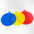 Round Shape Silicone Washing Pad/silicone Dish Washer/silicone Washing Sponge